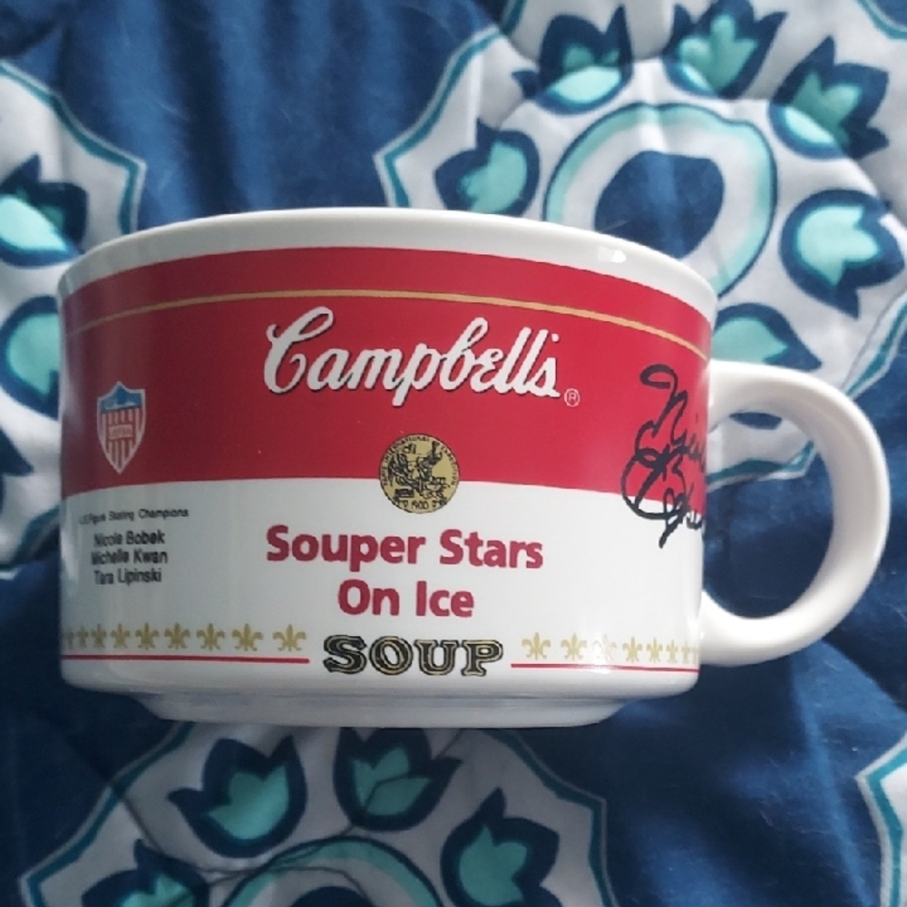 Red Campbells Souper Stars On Ice Mug